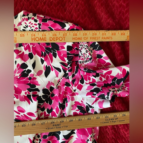 Dana Kay Plus size blazer women’s blazer floral print open front, 18W - Picture 5 of 13